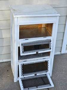 lot 103 image: Rustic Country Jelly Cabinet