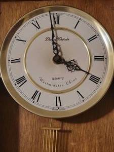 lot 73 image: Daniel Dakota Classic Pendulum Wall Clock - Westminster Chimes