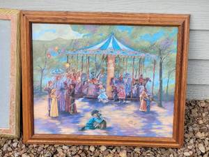lot 94 image: Charming Fine Art Carousel Print Collection (3)