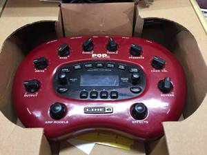 lot 64 image: POD XT Line 6 Ultimate Tone For Guitar