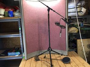 lot 65 image: DR Pro Microphone Stand - Behringer Mic - Filters