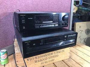 lot 70 image: Onkyo AV Receiver & CD Changer