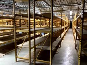 Industrial Shelves 30 x 9 x 9 Tall, 12 Sections