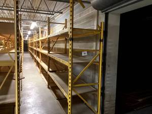 Industrial Shelves 30 x 9 x 9 Tall, 12 Sections