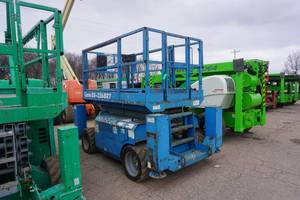 2008 Genie Model 3268 RT Rough Terrain Diesel Powered Scissors Lift