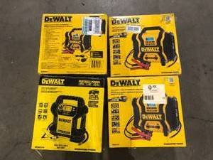 Lot of Assorted Dewalt Portable Power Stations  Customer Returns See Pictures