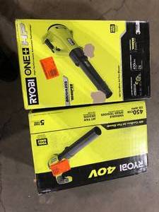 Lot of Assorted Ryobi Lawn Care Items Various Models and Conditions  Customer Returns See Pictures