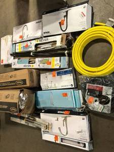 Lot of Assorted Plumbing Items Various Models and Conditions Customer Returns See Pictures