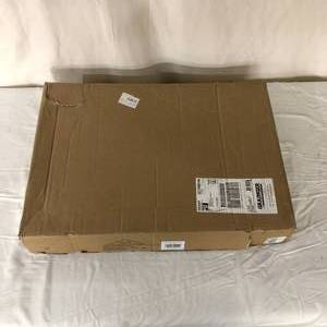 lot 21 image: 1 NEW In Box Grainger Heavy Duty Steel Wall Shelf NSF Approved 2HFY9A 24W x 16D  