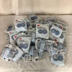 lot 50 image: Lot of 48 New In Packages 3M 2071 Respiratory Protection Contamination Prevention Particulate Filters P95 - For&nbspUse With 3M Respirators