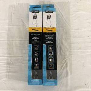 lot 53 image: Lot of 2 NEW 63 Quartet Instant&nbspPainting Display Tripod Easels - In Great Condition