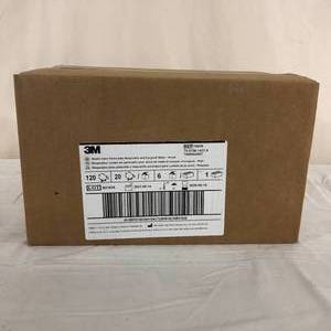 lot 60 image: 1 Case (120 each) NEW 3M 1860S Health Care N95 Niosh Particulate Respirator and Surgical Mask - Size Small Expiration 526