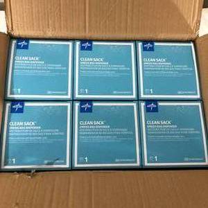 lot 81 image: 1 Case (6 each) NEW Medline NONEMBGDISP Clean Sack Emesis Bag Dispenser