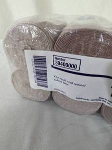 lot 176 image: 1 pack (10 each) NEW Hartmann 39400000 4 x 5 yd Deluxe 480 Reinforced Elastic Bandage - In Excellent Condition