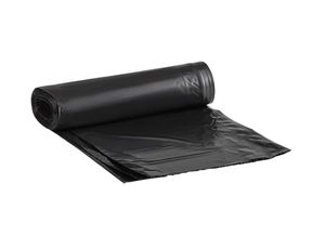 lot 213 image: 1 Case (100 each) NEW NovaPlus VEC385815K 38 x 58 Trash Can Liners - Black