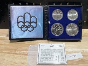 1976 Montreal Olympic Silver $5 and $10 Coins