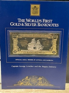 Gold and Silver Banknote