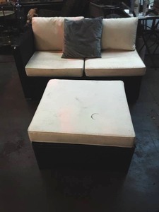 3 piece outdoor couch