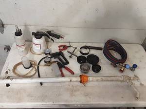 assorted automotive tools