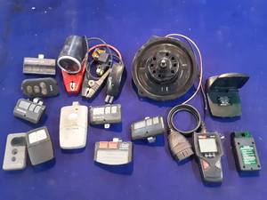 ODB2 code scanner, GM the key fob programmer, dash Cam, garage door openers, more