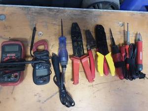 Electrical testers, multimeters, strippers, more
