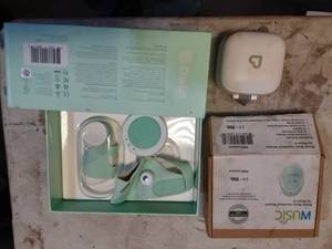 Owlet sock 3rd gen, Womb music heartbeat monitor, mini sanitizer