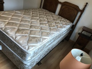 lot 12 image: Headboard and Bed Frame - Full Size