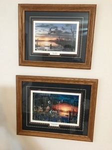 lot 38 image: 3 - Jim Hansel Framed Prints