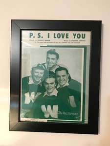 lot 45 image: Collector Music Books & Albums Framed