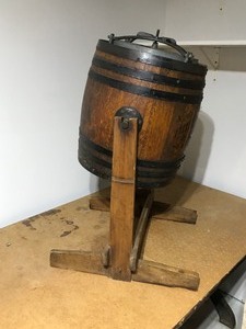 lot 63 image: Vintage The Belle Churn No. 2 Butter Churn - Manufactured by J.M. Dermaid Rockford Illinois