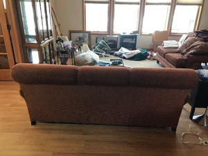 lot 74 image: Brown Couch
