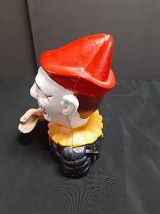 lot 177 image: Cast iron Clown bank
