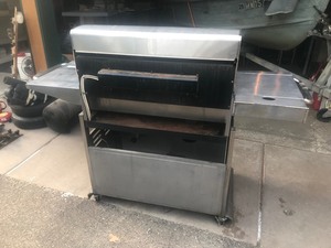lot 310 image: Uniflame Gold Grill with Side Burner (propane)