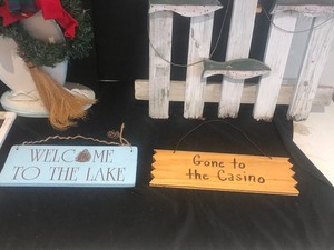 lot 350 image: 7 Signs Welcome to the Lake and More
