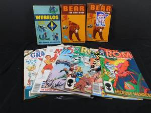 lot 423 image: Cub Scout Books and comics