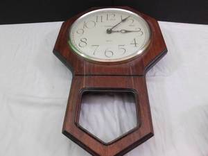 lot 271 image: Waltham Wall Clock