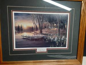 lot 475 image: Simple Pleasures framed print