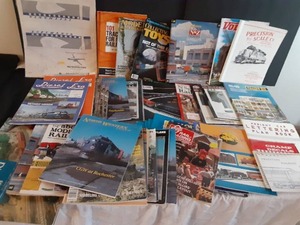 lot 483 image: Railroad Magazines etc.