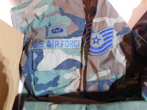 lot 226 image: 2 boxes of military fatigues