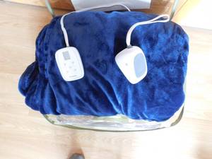 lot 454 image: Dual control Electric Blanket