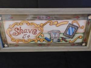 lot 498 image: 3 Bathroom signs