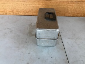 lot 528 image: Vintage 103A UMCO Corp. Aluminum Tackle Box Full of Tackle & More