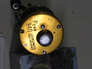 lot 591 image: Penn reel in original box and vintage Zebco box with Southbend reel inside