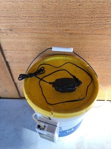 lot 651 image: Minnow bucket with aerator