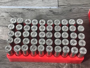 lot 706 image: 50 Federal 357 Magnum High Velocity 158 Grain Hollow Point Jacketed Bullets No. 357E
