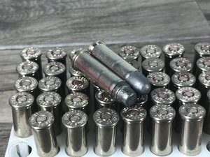 lot 718 image: 50 Federal 38 Special Jacketed Hollow PT. 125 Grain JHP Bullet No. 38E