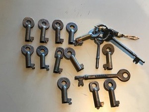 lot 236 image: BN and NP Marked Keys