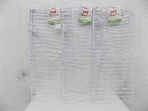 lot 5 image: 3 Linen Shelf Kits   3 Rubbermaid