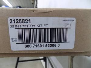 lot 8 image: 36 Pantry Kit FT White