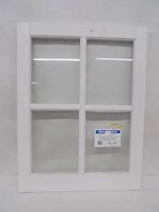 lot 21 image: Vinal Utility Sash 22 x 29 (Glass 9 x 12)